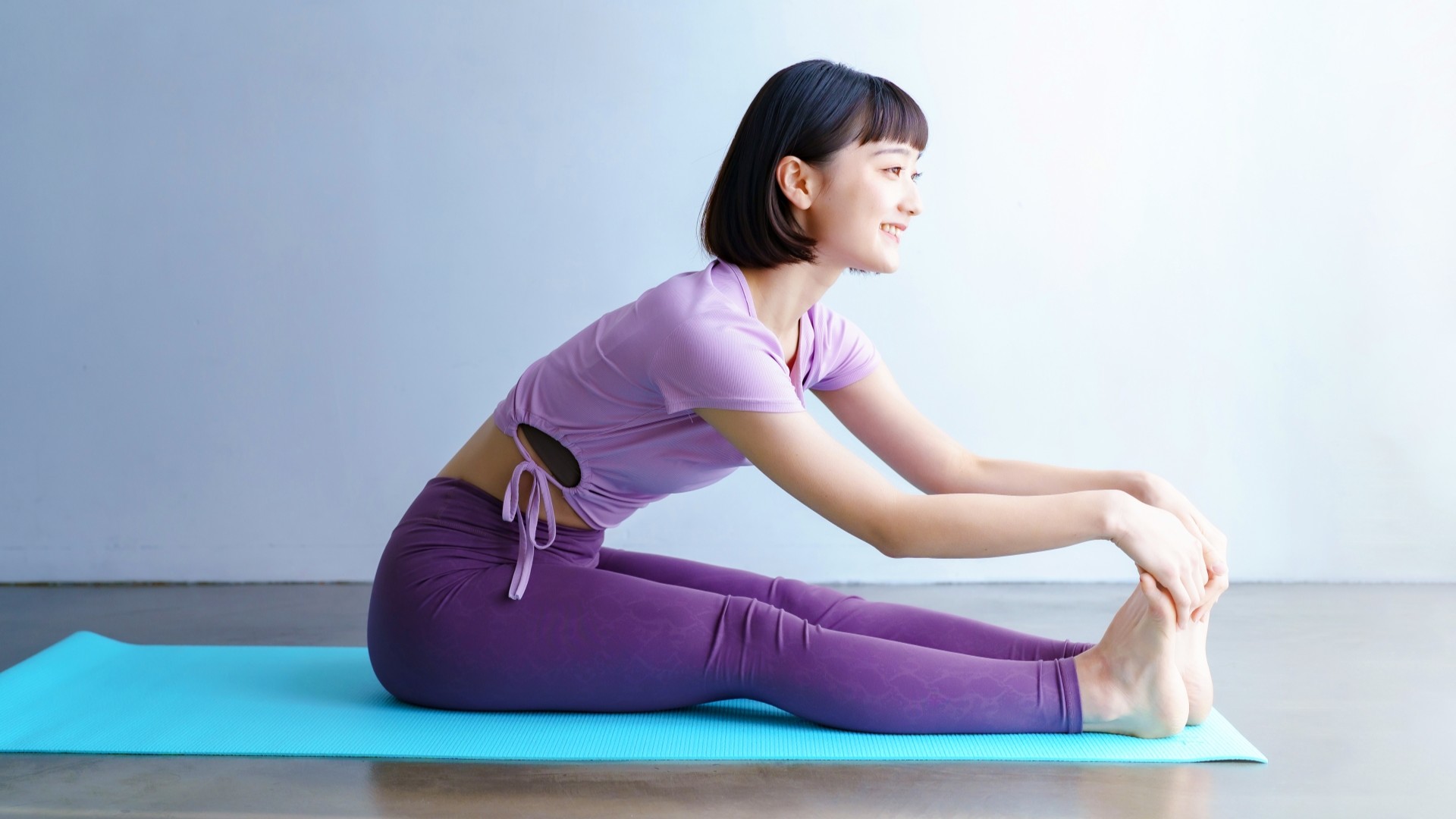 前屈ストレッチ